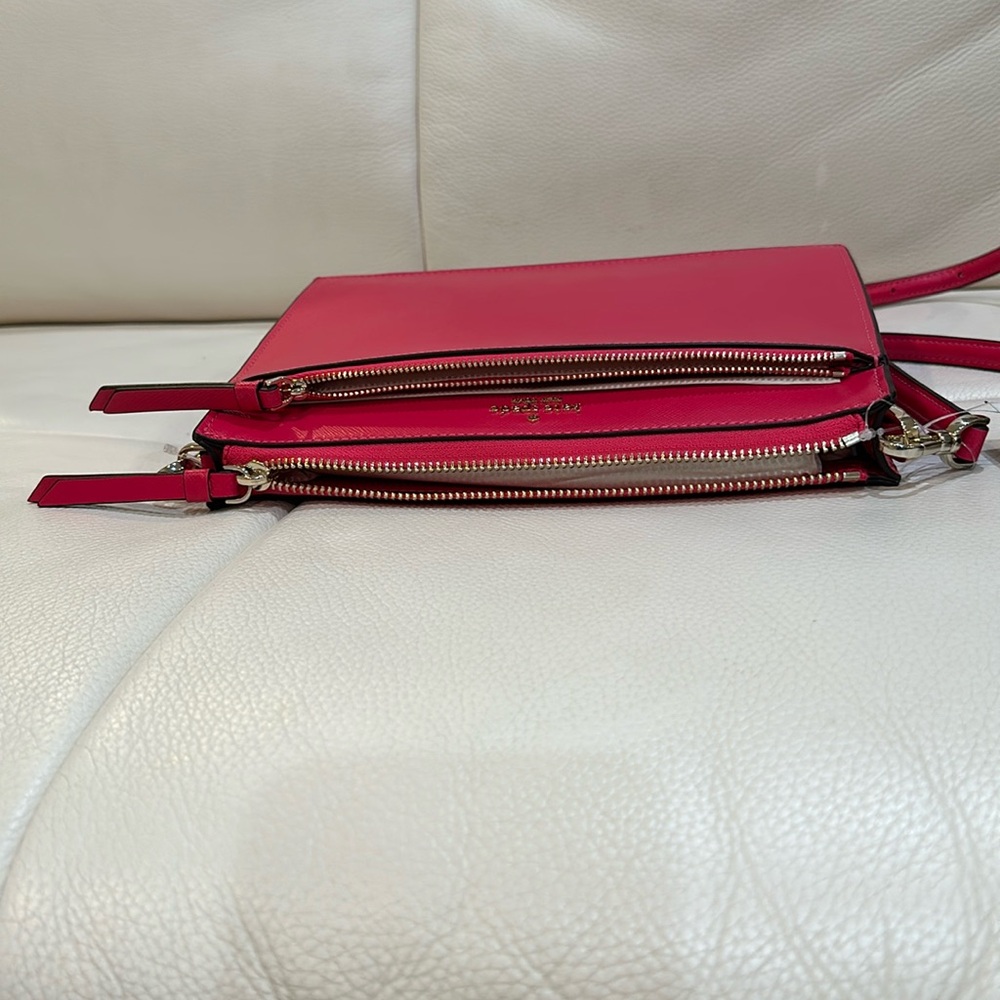 Kate Spade New York Cameron Zip Crossbody Bag Silver Hardware - Picture 4 of 13